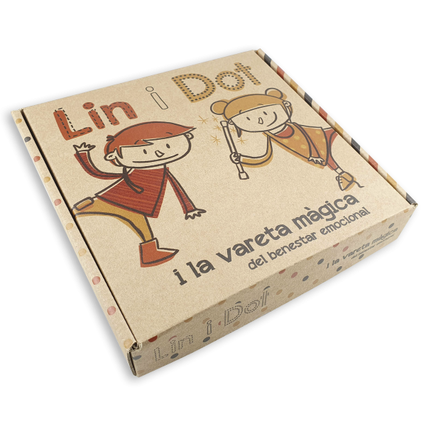 Lin i Dot <br>i la vareta màgica <br>del benestar emocional